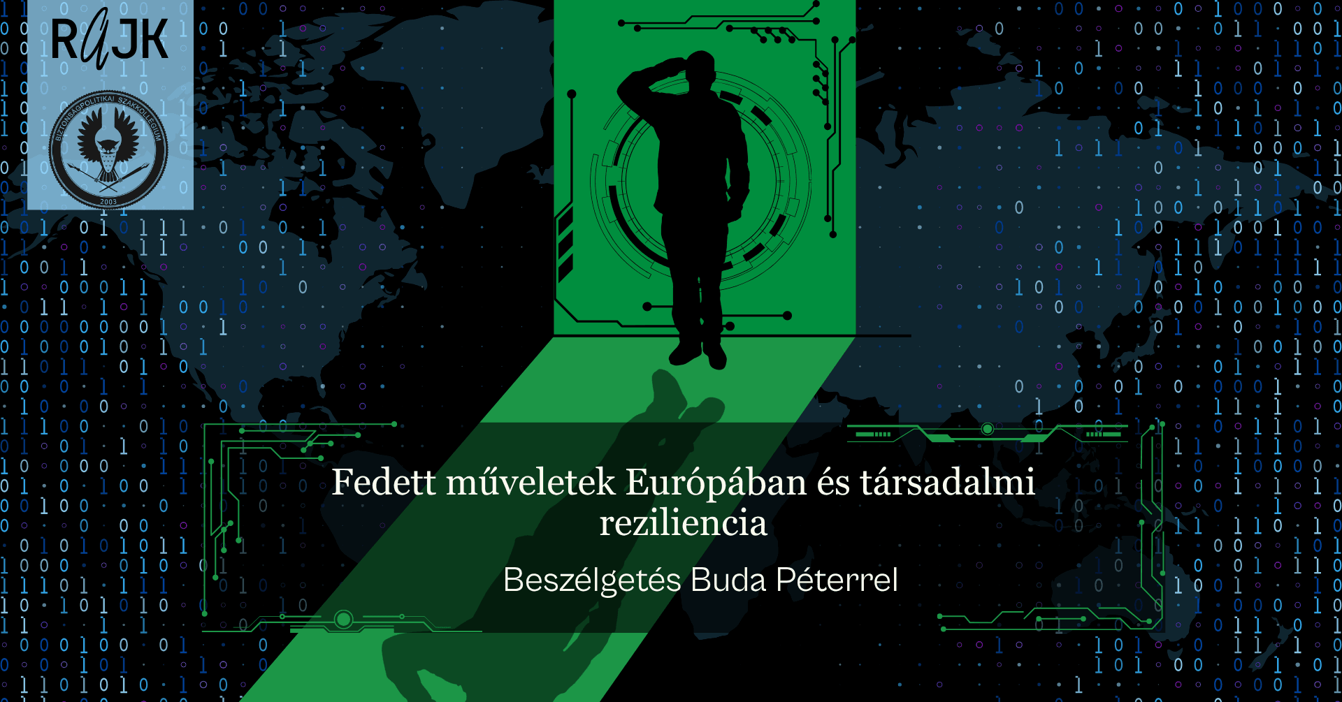 Fedett műveletek Európában és társadalmi reziliencia - Beszélgetés Buda Péterrel